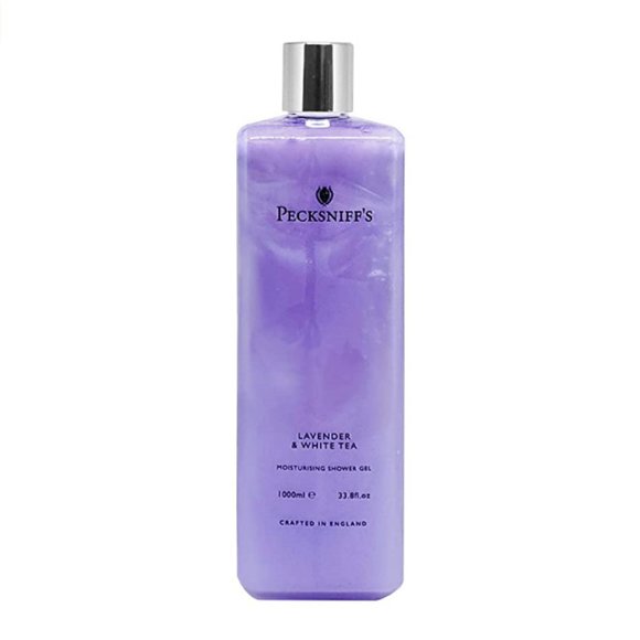 NEW Pecksniffs Lavender & White Tea Moisturizing Shower Gel, 33.8 fl oz - Picture 1 of 1